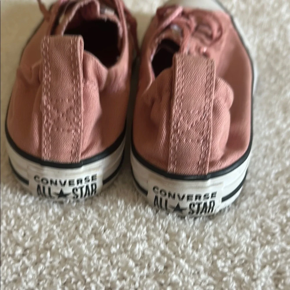 Converse Women's Rust Pink Shoreline Canvas Sneakers - Picture 2 of 4